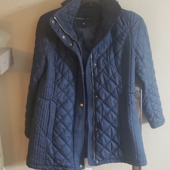 Andrew Marc Jackets & Blazers - Marc New York Medium Navy Down Jacket